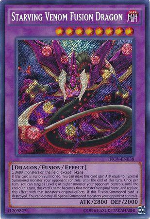 Starving Venom Fusion Dragon | Invasion: Vengeance | INOV-EN038 | Secret Rare