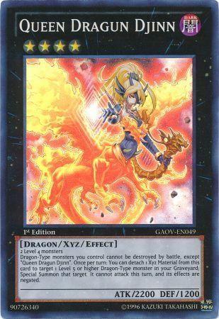 Queen Dragun Djinn | Galactic Overlord | GAOV-EN049 | Super Rare | 1st