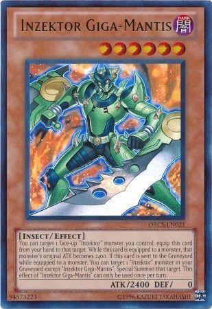 Inzektor Giga-Mantis | Order of Chaos | ORCS-EN021 | Ultra Rare