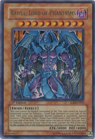 Raviel, Lord of Phantasms | Shadow of Infinity | SOI-EN003 | Ultra Rare Ultimate Rare | 1st