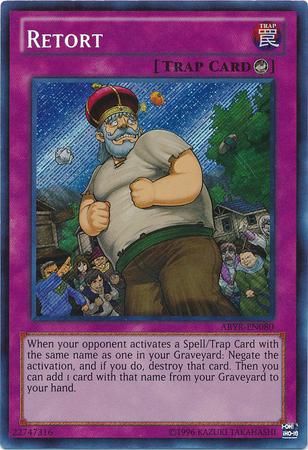Retort | Abyss Rising | ABYR-EN080 | Secret Rare