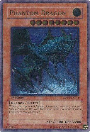 Phantom Dragon | Light of Destruction | LODT-EN041 | Ultimate Rare | 1st