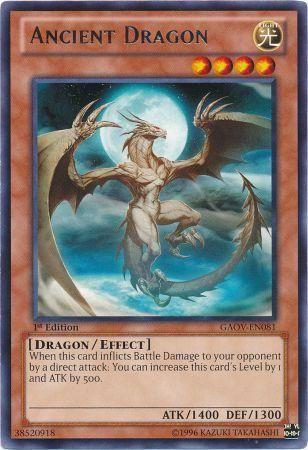 Ancient Dragon | Galactic Overlord | GAOV-EN081 | Rare | 1st