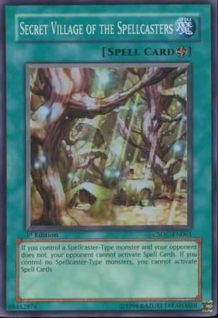 Secret Village of the Spellcasters | Crossroads of Chaos | CSOC-EN061 | Super Rare | 1st