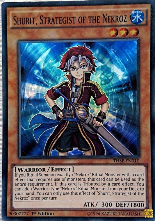 Shurit, Strategist of the Nekroz | The Secret Forces | THSF-EN010 | none | 1st