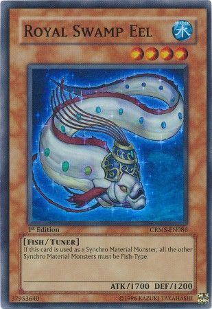 Royal Swamp Eel | Crimson Crisis | CRMS-EN086 | Super Rare | 1st