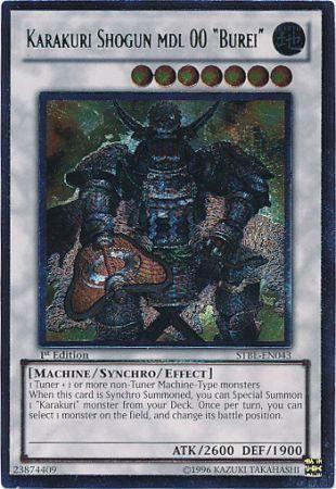 Karakuri Shogun mdl 00 Burei | Starstrike Blast | STBL-EN043 | Ultimate Rare | 1st