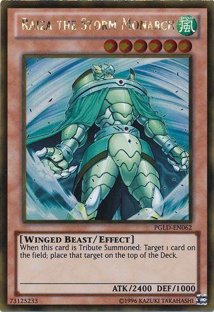 Raiza the Storm Monarch | Premium Gold | PGLD-EN062 | Gold Rare