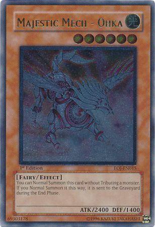 Majestic Mech - Ohka | Enemy of Justice | EOJ-EN015 | Ultimate Rare | 1st