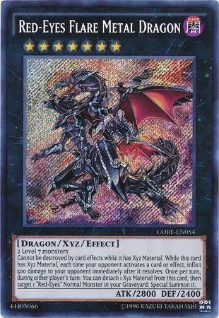 Red-Eyes Flare Metal Dragon | Clash of Rebellions | CORE-EN054 | Secret Rare
