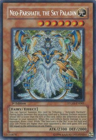 Neo-Parshath, the Sky Paladin | Strike of Neos | STON-EN061 | Secret Rare | 1st