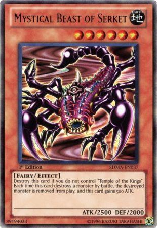 Mystical Beast of Serket | Structure Deck: Marik (TCG) | SDMA-EN037 | Ultra Rare | 1st