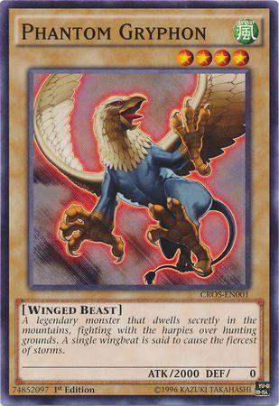 Phantom Gryphon | Crossed Souls | CROS-EN001 | Short Print | 1st