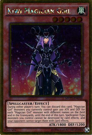 Kiwi Magician Girl | Yu-Gi-Oh! The Dark Side of Dimensions Movie Pack | MVP1-ENG16 | Gold Rare