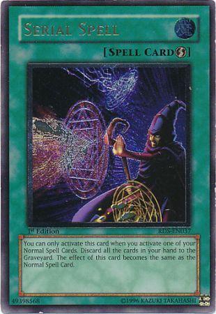 Serial Spell | Rise of Destiny | RDS-EN037 | Ultimate Rare | 1st