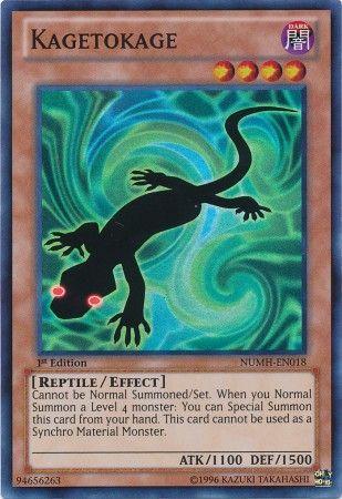 Kagetokage | Number Hunters | NUMH-EN018 | Super Rare | 1st