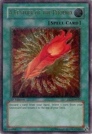 A Feather of the Phoenix | Flaming Eternity | FET-EN037 | Ultimate Rare | 1st