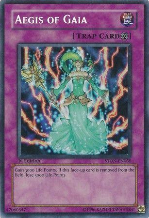 Aegis of Gaia | Strike of Neos | STON-EN068 | Secret Rare | 1st
