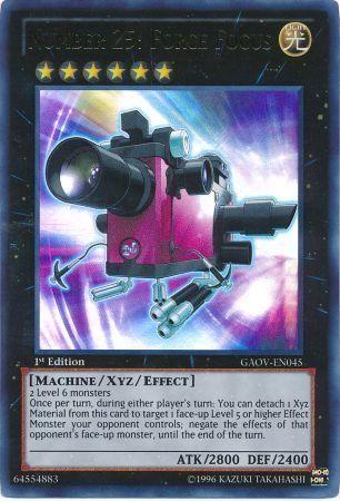 Number 25: Force Focus | Galactic Overlord | GAOV-EN045 | Ultra Rare | 1st