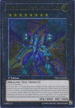 Number 62: Galaxy-Eyes Prime Photon Dragon | Primal Origin | PRIO-EN040 | Ultimate Rare | 1st