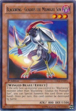 Blackwing - Gladius the Midnight Sun | Cosmo Blazer | CBLZ-EN095 | Rare | 1st
