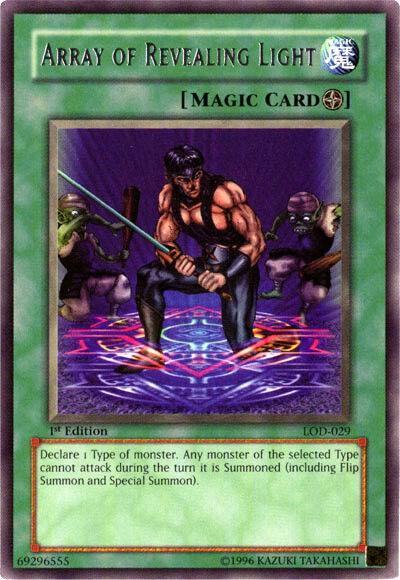Array of Revealing Light | Legacy of Darkness | LOD-029 | Rare | 1st