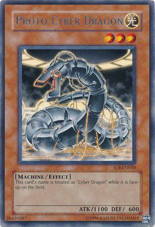 Proto-Cyber Dragon | Shadow of Infinity | SOI-EN010 | Rare Ultimate Rare