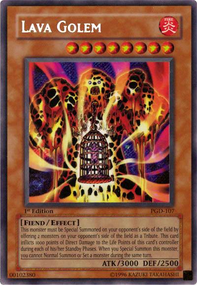 Lava Golem | Pharaonic Guardian | PGD-107 | Secret Rare | 1st