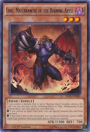 Libic, Malebranche of the Burning Abyss | Secrets of Eternity | SECE-EN083 | Rare | 1st