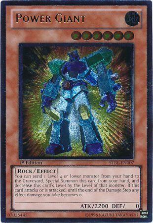 Power Giant | Starstrike Blast | STBL-EN007 | Ultimate Rare | 1st