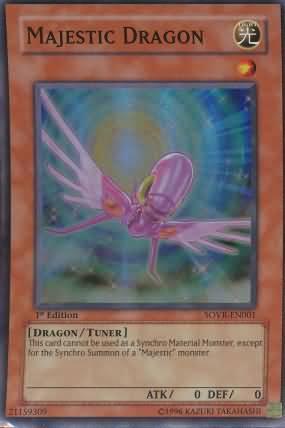 Majestic Dragon | Stardust Overdrive | SOVR-EN001 | Super Rare | 1st