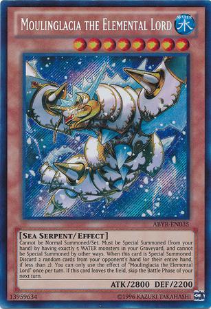Moulinglacia the Elemental Lord | Abyss Rising | ABYR-EN035 | Secret Rare