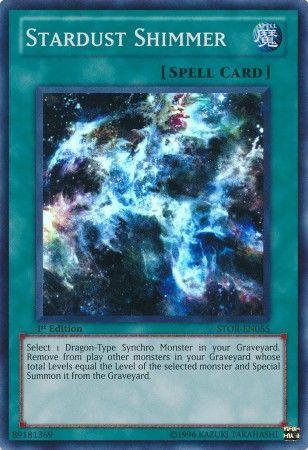Stardust Shimmer | Storm of Ragnarok | STOR-EN055 | Super Rare | 1st