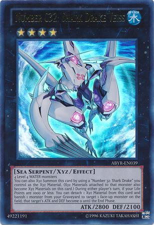 Number C32: Shark Drake Veiss | Abyss Rising | ABYR-EN039 | Ultimate Rare