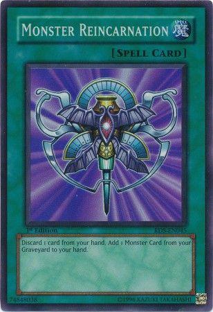 Monster Reincarnation | Rise of Destiny | RDS-EN045 | Super Rare Ultimate Rare | 1st