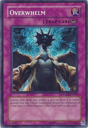 Overwhelm | Raging Battle | RGBT-EN088 | Secret Rare