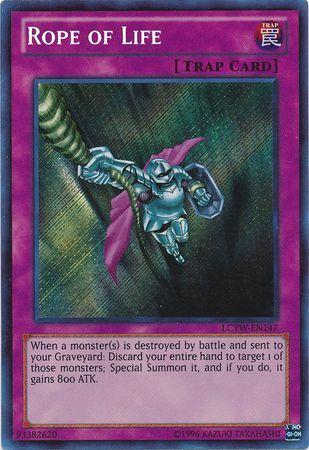 Rope of Life | Legendary Collection 3: Yugi's World Mega Pack | LCYW-EN147 | Secret Rare