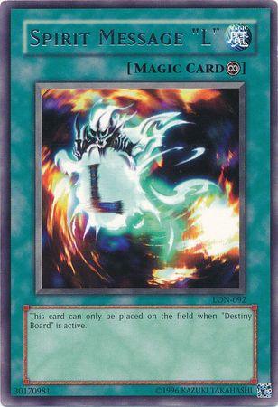 Spirit Message L | Labyrinth of Nightmare | LON-092 | Rare