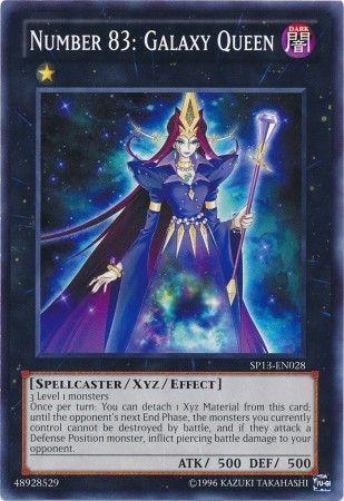 Number 83: Galaxy Queen | Star Pack 2013 | SP13-EN028 | Common