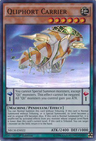 Qliphort Carrier | The New Challengers | NECH-EN022 | Super Rare | 1st