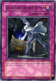 Kozaky's Self-Destruct Button | The Lost Millennium | TLM-EN052 | Ultimate Rare | 1st