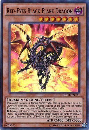 Red-Eyes Black Flare Dragon | Clash of Rebellions | CORE-EN020 | Super Rare