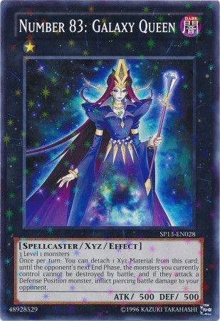 Number 83: Galaxy Queen | Star Pack 2013 | SP13-EN028 | Starfoil