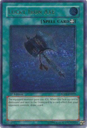 Lucky Iron Axe | Force of the Breaker | FOTB-EN037 | Ultimate Rare
