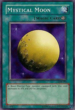 Mystical Moon | Legend of Blue Eyes White Dragon | LOB-094 | Short Print