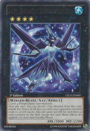 Ice Beast Zerofyne | Lord of the Tachyon Galaxy | LTGY-EN049 | Rare | 1st