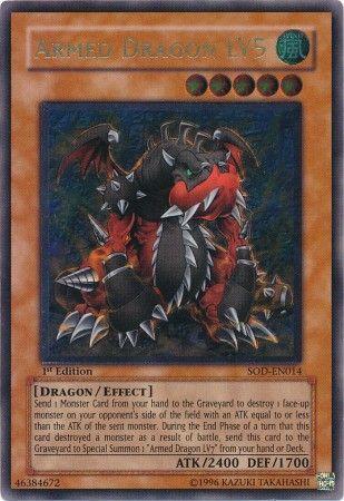 Armed Dragon LV5 | Soul of the Duelist | SOD-EN014 | Ultimate Rare | 1st