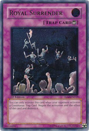 Royal Surrender | The Lost Millennium | TLM-EN059 | Ultimate Rare | 1st