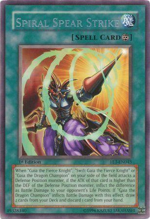 Spiral Spear Strike | Flaming Eternity | FET-EN043 | Rare Ultimate Rare | 1st
