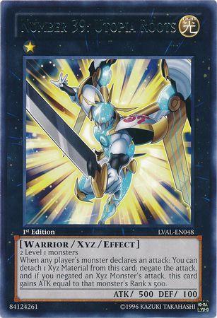 Number 39: Utopia Roots | Legacy of the Valiant | LVAL-EN048 | Rare | 1st